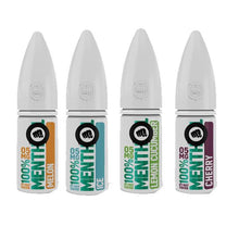 Load image into Gallery viewer, 10mg Riot Squad 100% Menthol Range Nic Salts 10ml (50VG/50PG)