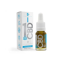 Load image into Gallery viewer, 1CBD 5% Pure Hemp 500mg CBD Oil Lite Edition 10ml