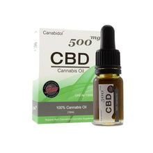 Load image into Gallery viewer, Canabidol 500mg CBD Raw Cannabis Oil Drops 10ml