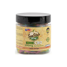 Load image into Gallery viewer, Sun State Hemp 500mg CBD Gummies
