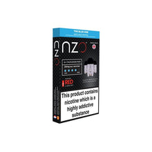 Load image into Gallery viewer, NZO 20mg Salt Cartridges with Red Liquids Nic Salt (50VG/50PG)
