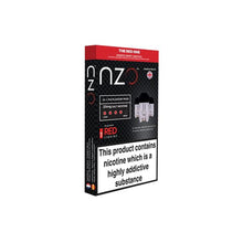 Load image into Gallery viewer, NZO 20mg Salt Cartridges with Red Liquids Nic Salt (50VG/50PG)
