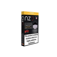 Load image into Gallery viewer, NZO 20mg Salt Cartridges with Red Liquids Nic Salt (50VG/50PG)