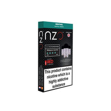 Load image into Gallery viewer, NZO 20mg Salt Cartridges with Red Liquids Nic Salt (50VG/50PG)