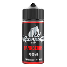 Load image into Gallery viewer, Mammoth CBD 7200mg CBD E-liquid 120ml (30VG/70PG)