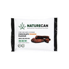 Load image into Gallery viewer, Naturecan 25mg CBD Double Chocolate Orange Cookie 60g