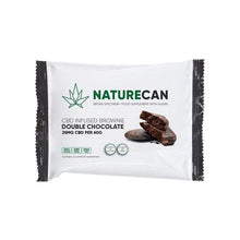 Load image into Gallery viewer, Naturecan 25mg CBD Double Chocolate Brownie 60g