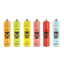 Load image into Gallery viewer, Zap! Juice 0mg 50ml Shortfill (Free ZAP 18mg Nic Salt)