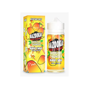 Bazooka Sour Straws 0mg 100ml Shorfill (70VG/30PG)