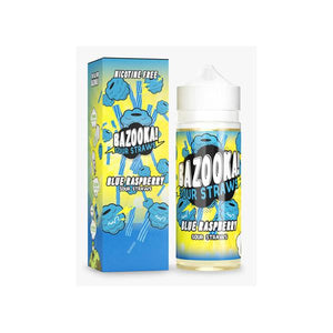 Bazooka Sour Straws 0mg 100ml Shorfill (70VG/30PG)