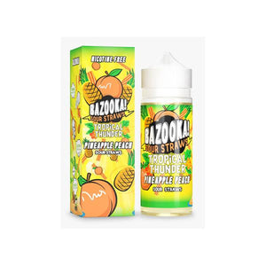 Bazooka Sour Straws 0mg 100ml Shorfill (70VG/30PG)