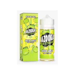 Bazooka Sour Straws 0mg 100ml Shorfill (70VG/30PG)