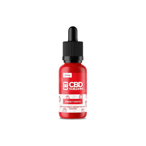 CBD Asylum 1000mg CBD Sub Ohm E-liquid 25ml Shortfill (70VG/30PG)