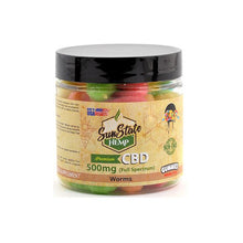 Load image into Gallery viewer, Sun State Hemp 500mg CBD Gummies
