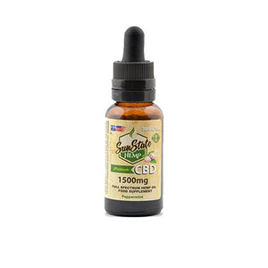 Sun State Hemp 1500mg CBD Full Spectrum Tincture Oil 30ml