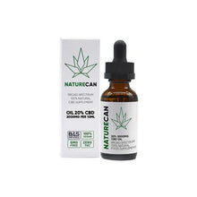 Load image into Gallery viewer, Naturecan 20% 2000mg CBD Broad Spectrum MCT Oil 10ml
