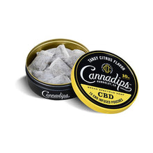 Load image into Gallery viewer, Cannadips 150mg CBD Snus Pouches - Tangy Citrus
