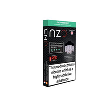 Load image into Gallery viewer, NZO 20mg Salt Cartridges with Red Liquids Nic Salt (50VG/50PG)
