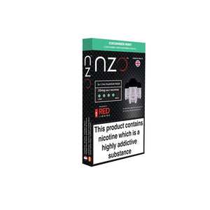 NZO 20mg Salt Cartridges with Red Liquids Nic Salt (50VG/50PG)