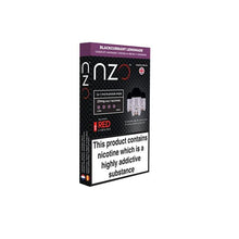 Load image into Gallery viewer, NZO 20mg Salt Cartridges with Red Liquids Nic Salt (50VG/50PG)
