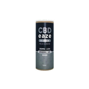 CBD Eaze 250MG CBD 10ml E-Liquid