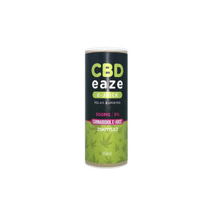 CBD Eaze 500MG CBD 10ml E-Liquid