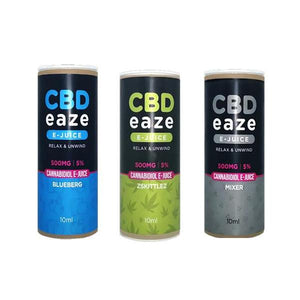 CBD Eaze 500MG CBD 10ml E-Liquid