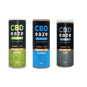 CBD Eaze 750MG CBD 10ml E-Liquid