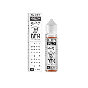 Charlie's Chalk Dust Stumps Range 50ml Shortfill (70VG/30PG)