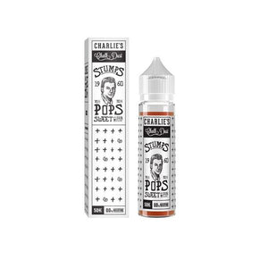 Charlie's Chalk Dust Stumps Range 50ml Shortfill (70VG/30PG)