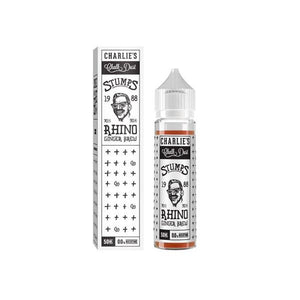 Charlie's Chalk Dust Stumps Range 50ml Shortfill (70VG/30PG)